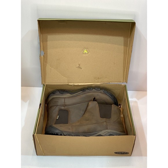 Keen Shoes Keen Mens Anchorage 3 Pull On Waterproof Boot Dark